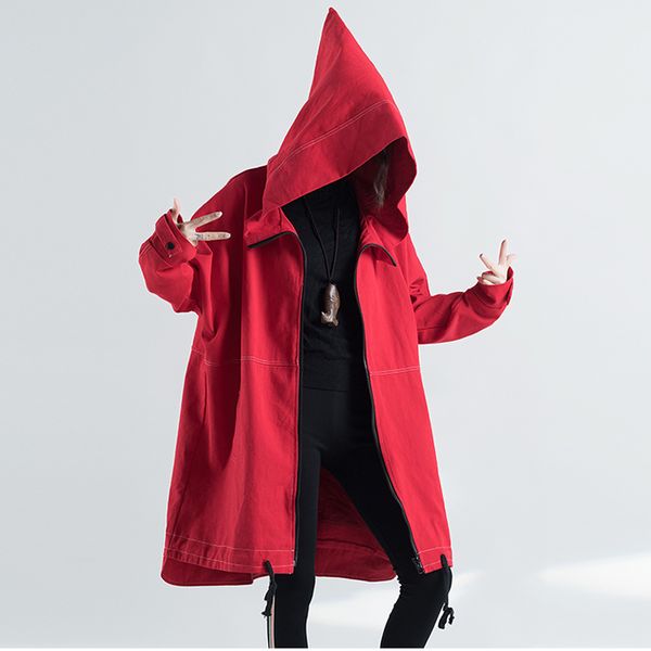 women denim windbreaker trench outwear jacket hooded long big loose oversized retro vintage fashion casual bo32521541, Tan;black
women denim windbreaker trench outwear jacket hooded long big loose oversized retro vintage fashion casual bo32521541, Tan;black
