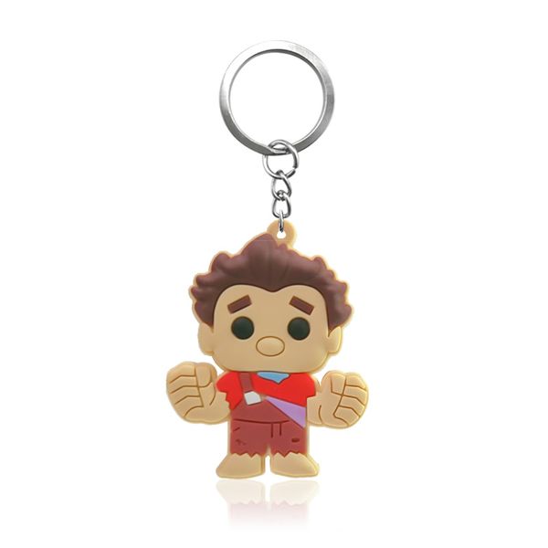 1pc wreck-it ralph new pvc keychain key ring gift for women girls bag pendant pvc figure charms key chains jewelry porte clef, Silver
1pc wreck-it ralph new pvc keychain key ring gift for women girls bag pendant pvc figure charms key chains jewelry porte clef, Silver