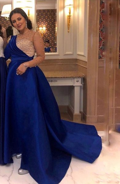 arabic royal blue prom evening dresses long sleeve formal dress vestidos de fiesta de noche robe de soiree plus size 2020 long, Black
arabic royal blue prom evening dresses long sleeve formal dress vestidos de fiesta de noche robe de soiree plus size 2020 long, Black