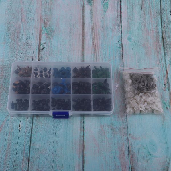 150 pcs 6-12 mm plastic safety eyes doll making with washer for toy making diy crafts
150 pcs 6-12 mm plastic safety eyes doll making with washer for toy making diy crafts