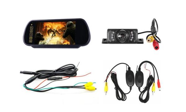 2020- wireless reverse parking assist 7 inch tft lcd car mirror monitor with camera 6 led waterproof car backup rear view camera
2020- wireless reverse parking assist 7 inch tft lcd car mirror monitor with camera 6 led waterproof car backup rear view camera