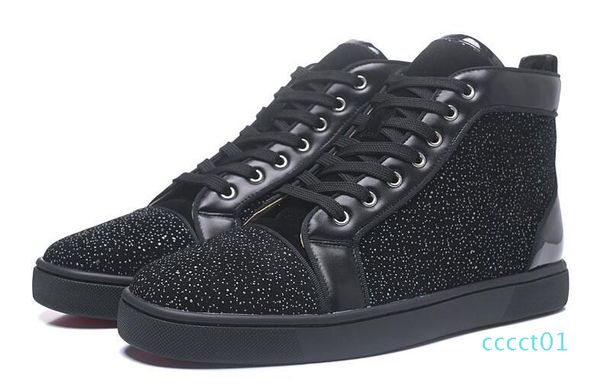 spikes high red bottom pik pik studded sneakers shoes women men designer flat casual red sole autumn winter casual ct01, Black
spikes high red bottom pik pik studded sneakers shoes women men designer flat casual red sole autumn winter casual ct01, Black