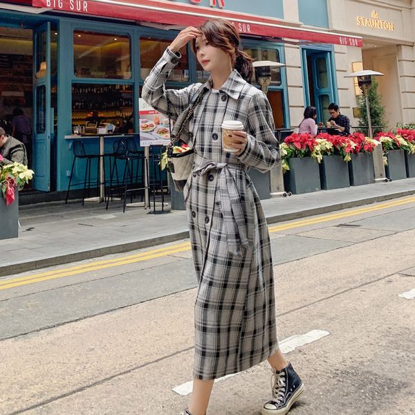 windbreaker female fashion casual wild 2019 autumn new trench coat for women korean style for women z845, Tan;black
windbreaker female fashion casual wild 2019 autumn new trench coat for women korean style for women z845, Tan;black