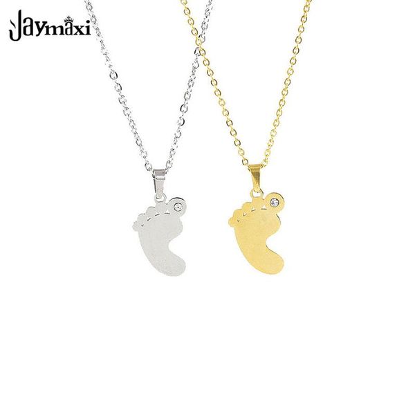 jaymaxi rhinestone baby fins pendant necklace titanium steel mirror polished 18inch women baby jewelry gift, Silver
jaymaxi rhinestone baby fins pendant necklace titanium steel mirror polished 18inch women baby jewelry gift, Silver