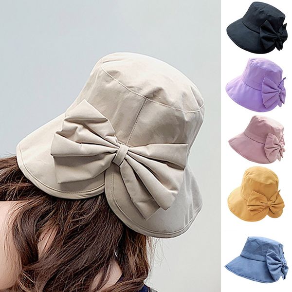 woman bucket cap sun hat beach casual adults uv women's fisherman hat fashion travel beach big sun cap bow y611, Blue;gray
woman bucket cap sun hat beach casual adults uv women's fisherman hat fashion travel beach big sun cap bow y611, Blue;gray