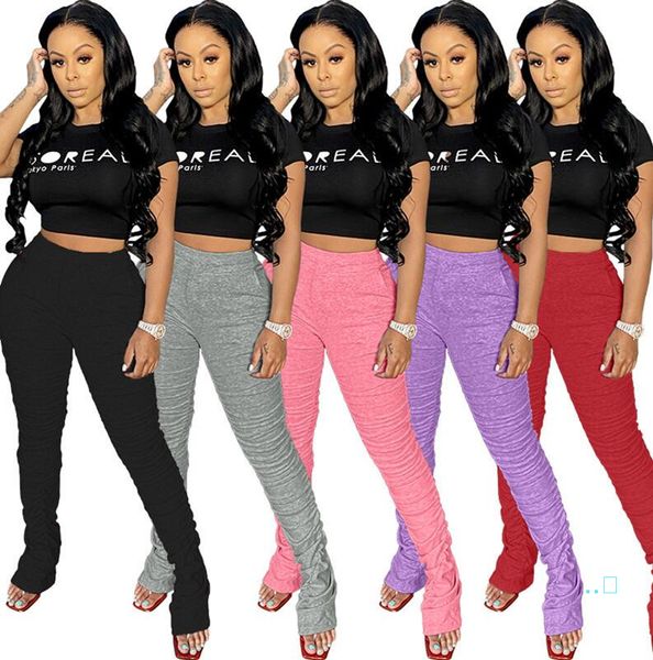 women solid color pants fashion ladies casual middle-waisted pleats trousers spring female elastic waist pant with wrinkle clothes d41005, Black;white
women solid color pants fashion ladies casual middle-waisted pleats trousers spring female elastic waist pant with wrinkle clothes d41005, Black;white