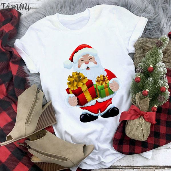 women fashion tshirt cute holiday cartoon new year merry christmas t shirt female tee shirt casual lady t shirt top, White
women fashion tshirt cute holiday cartoon new year merry christmas t shirt female tee shirt casual lady t shirt top, White