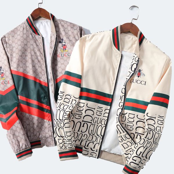 2020 new paris designer jacket classic letter printing sportswear design jackets men's full zipper sweatshirt classic couple men, Black;brown
2020 new paris designer jacket classic letter printing sportswear design jackets men's full zipper sweatshirt classic couple men, Black;brown