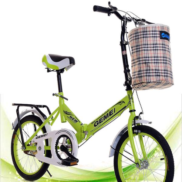 16-inch folding bicycle rear brake white red blue green light sports & entertainment cycling bicycle
16-inch folding bicycle rear brake white red blue green light sports & entertainment cycling bicycle