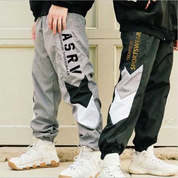 2018 autumn new casual hip hop sports trousers fashion jogging lightweight fitness closing men and women training trousers, Black
2018 autumn new casual hip hop sports trousers fashion jogging lightweight fitness closing men and women training trousers, Black