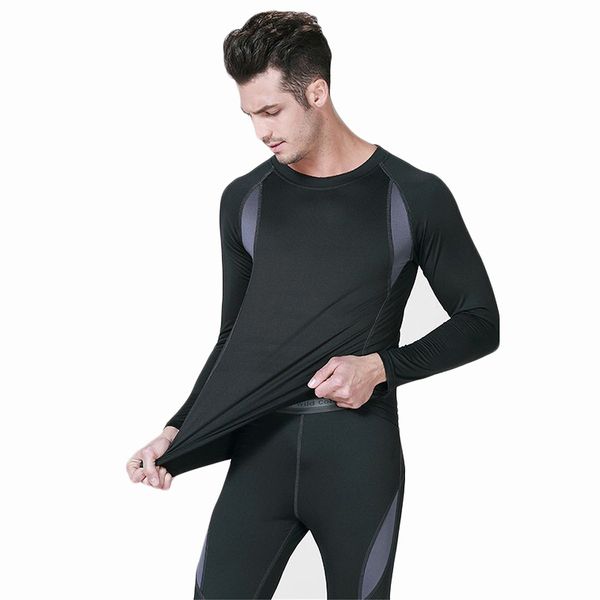 winter mens clothing warm thermal sets two piece set fleece suits seek thermal long pants tracksuit men ropa termica hombre, Gray
winter mens clothing warm thermal sets two piece set fleece suits seek thermal long pants tracksuit men ropa termica hombre, Gray