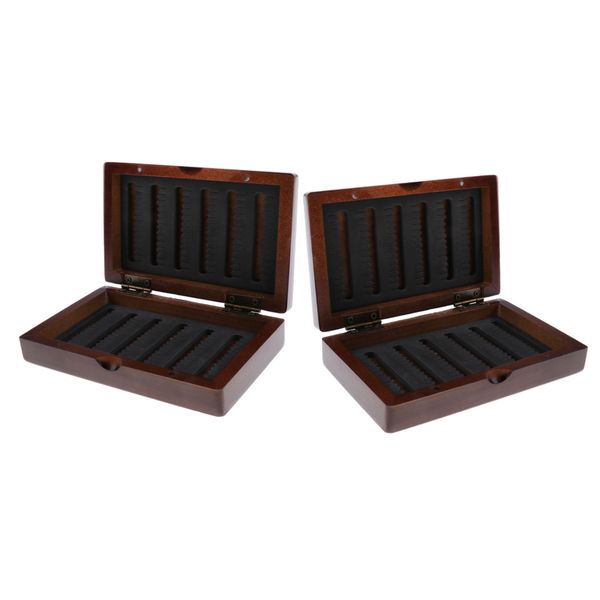 2pcs vintage деревянных fly box щелевой пены рыбалка box муха lure чехол для хранения
2pcs vintage деревянных fly box щелевой пены рыбалка box муха lure чехол для хранения