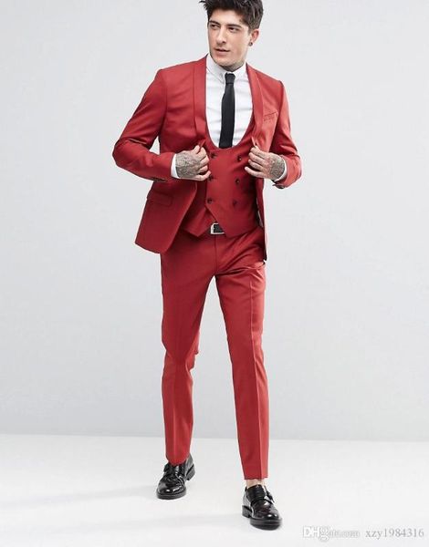 new fashion groom tuxedos shawl lapel one button three pockets groom suits extremely cool man suits (jacket+pants+vest), White;black
new fashion groom tuxedos shawl lapel one button three pockets groom suits extremely cool man suits (jacket+pants+vest), White;black