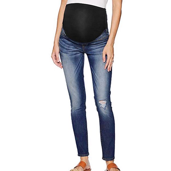 women maternity pants pregnant woman ripped jeans maternity pants trousers nursing prop belly legging pregnant women jeans m40#, White
women maternity pants pregnant woman ripped jeans maternity pants trousers nursing prop belly legging pregnant women jeans m40#, White