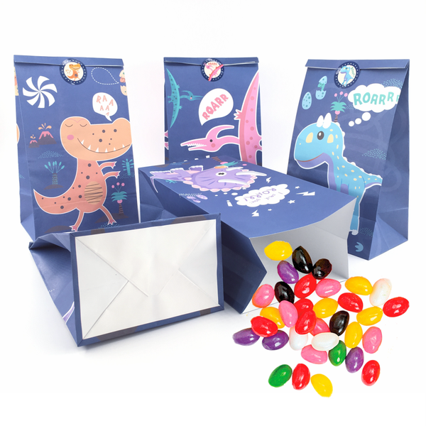 12pcs dinosaur party theme supplies kids snack biscuit paper gift bag animal jungle birthday party decor baby shower candy box
12pcs dinosaur party theme supplies kids snack biscuit paper gift bag animal jungle birthday party decor baby shower candy box