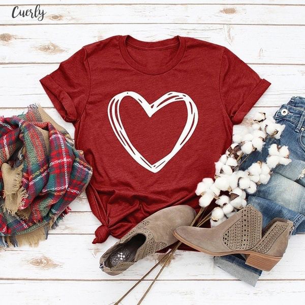 2020 new women t shirt summer fashion crew neck o neck short sleeve tee shirt casual heart love printed t shirt, White
2020 new women t shirt summer fashion crew neck o neck short sleeve tee shirt casual heart love printed t shirt, White