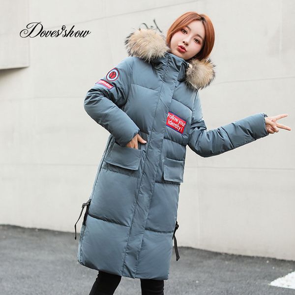fur coat hooded winter down coat female jacket thick warm long chaqueta mujer cotton padded wadded parka outwear, Black
fur coat hooded winter down coat female jacket thick warm long chaqueta mujer cotton padded wadded parka outwear, Black