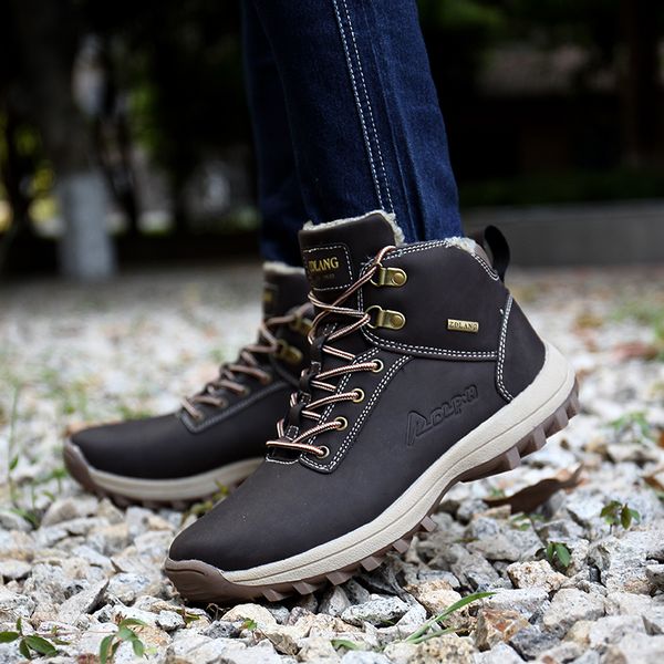 new winter warm men boots pu leather fur plus men snow boots handmade waterproof working ankle shoes size 36-46, Black
new winter warm men boots pu leather fur plus men snow boots handmade waterproof working ankle shoes size 36-46, Black