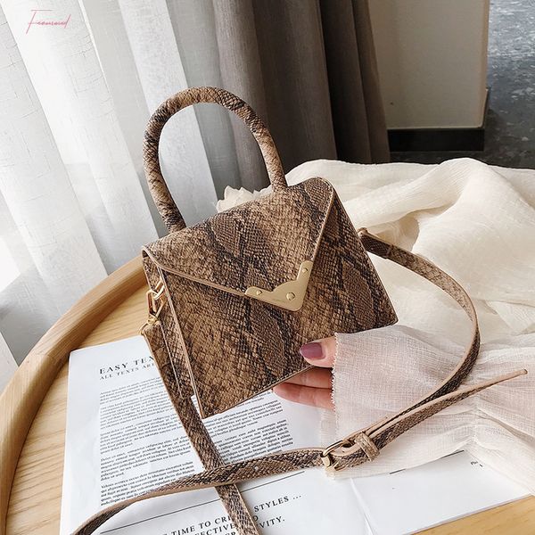 bags for women 2020 fashion small square bag snake print mini handbags niche designer tote bag pu leather purse shoulder bags
bags for women 2020 fashion small square bag snake print mini handbags niche designer tote bag pu leather purse shoulder bags