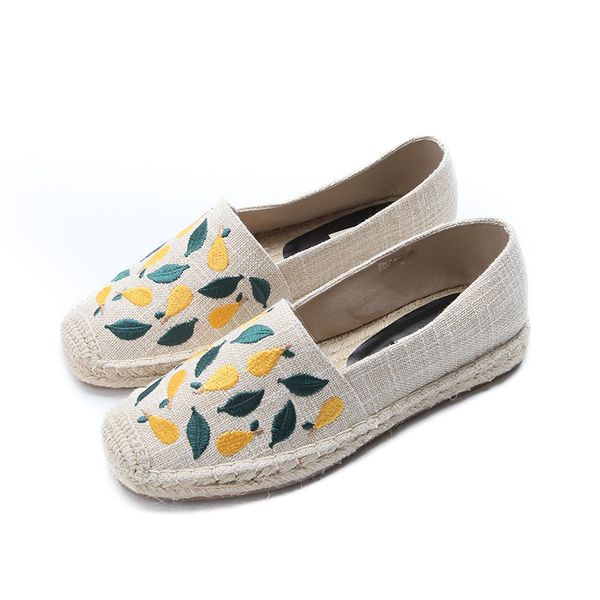 women's new fashion embroidery flats fisherman shoes female spring flat leisure shoes breathable casual rope sole, Black
women's new fashion embroidery flats fisherman shoes female spring flat leisure shoes breathable casual rope sole, Black
