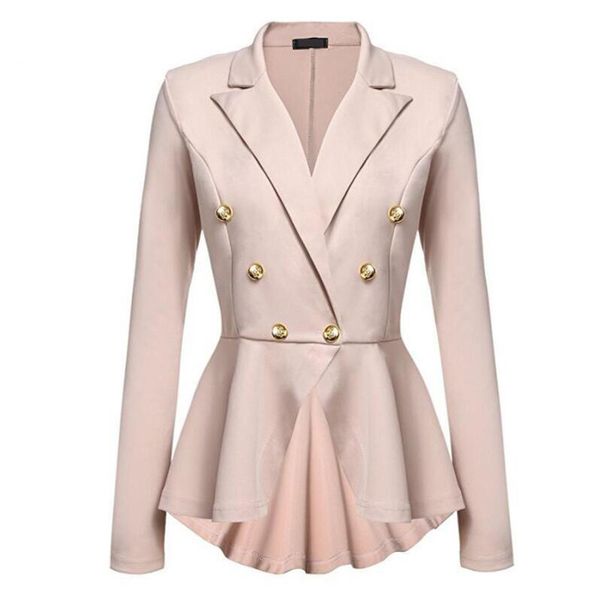 fashion slim fit women blazer jackets womens white ladies blazer office lady jacket elegant female solid button plus size, White;black
fashion slim fit women blazer jackets womens white ladies blazer office lady jacket elegant female solid button plus size, White;black