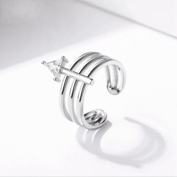 choucong selling new 2019 luxury jewelry pure 100% 925 sterling silver triangle 5a cz diamond women wedding opening adjustable ring gift, Slivery;golden
choucong selling new 2019 luxury jewelry pure 100% 925 sterling silver triangle 5a cz diamond women wedding opening adjustable ring gift, Slivery;golden