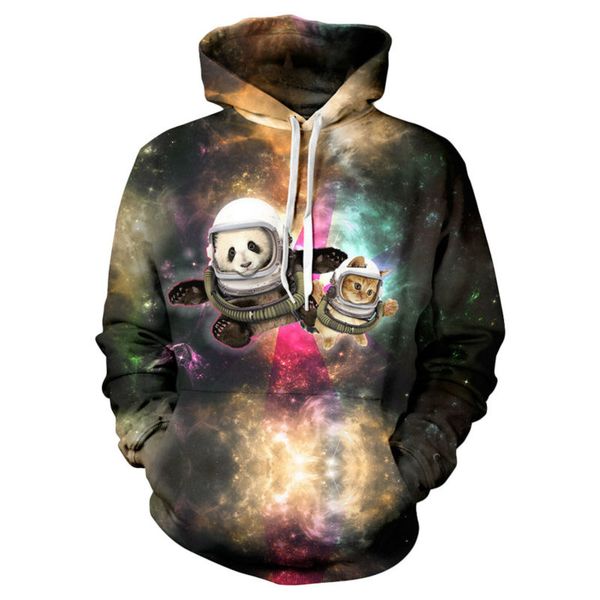 new spring fashion men's hoodies galaxy panda cat 3d print sweatshirt loose pullover harajuku style tracksuit cartoon sweat, Black
new spring fashion men's hoodies galaxy panda cat 3d print sweatshirt loose pullover harajuku style tracksuit cartoon sweat, Black