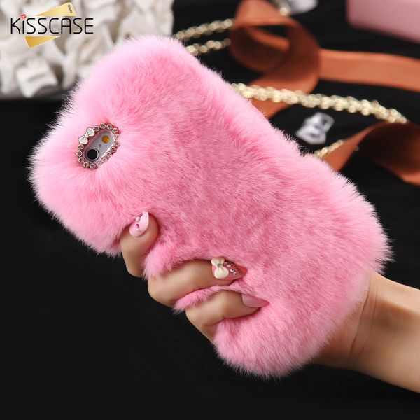 KISSCASE Rabbit Hair Phone Case For iPhone 6 6s 7 8 Plus Rhinestone Fur Fluffy Cases For iPhone X 5s 5 SE Accessories Capinhas
KISSCASE Rabbit Hair Phone Case For iPhone 6 6s 7 8 Plus Rhinestone Fur Fluffy Cases For iPhone X 5s 5 SE Accessories Capinhas