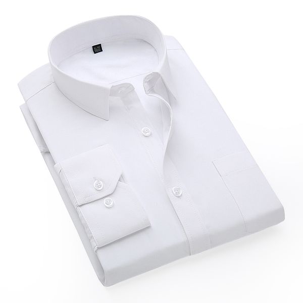spring long sleeve formal shirt men camisas masculina solid slim office casual turn-down collar business dress shirts, White;black
spring long sleeve formal shirt men camisas masculina solid slim office casual turn-down collar business dress shirts, White;black