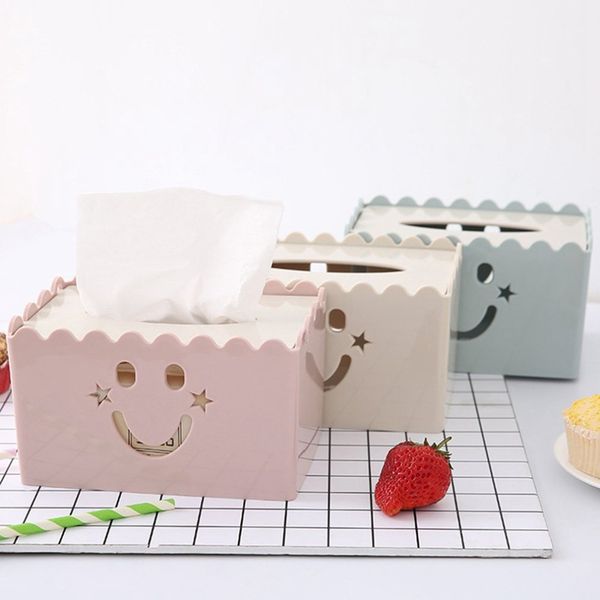 smiley face tissue box solid color napkin paper holder square shape plastic tissue case home kitchen paper holder storage box
smiley face tissue box solid color napkin paper holder square shape plastic tissue case home kitchen paper holder storage box