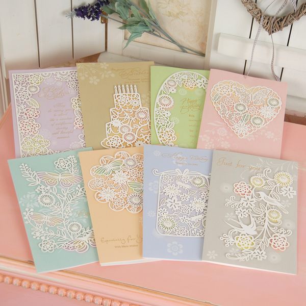 1pcs elegant laser invitation cards greeting card lace card with bronzing art laser printing screen decor party supplies
1pcs elegant laser invitation cards greeting card lace card with bronzing art laser printing screen decor party supplies