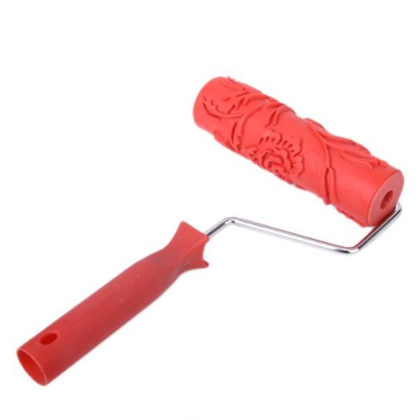 empaistic flower pattern wall decor painting roller with plastic handle 
empaistic flower pattern wall decor painting roller with plastic handle