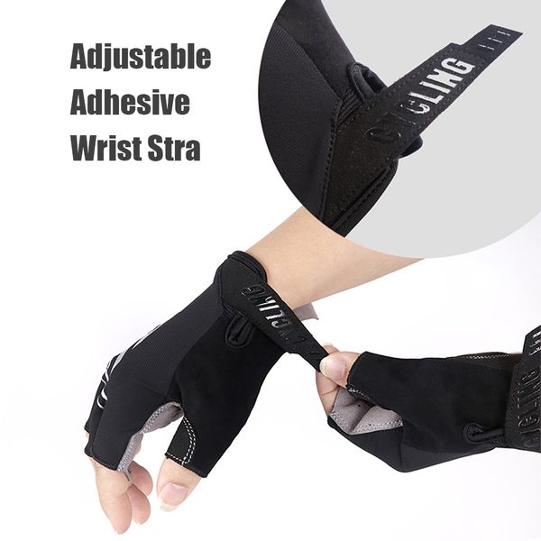 1pair summer half finger bike bicycle gloves high elastic breathable mesh anti-slip mtb bike gloves outdoor sports cycling glove cycling glo, Black
1pair summer half finger bike bicycle gloves high elastic breathable mesh anti-slip mtb bike gloves outdoor sports cycling glove cycling glo, Black