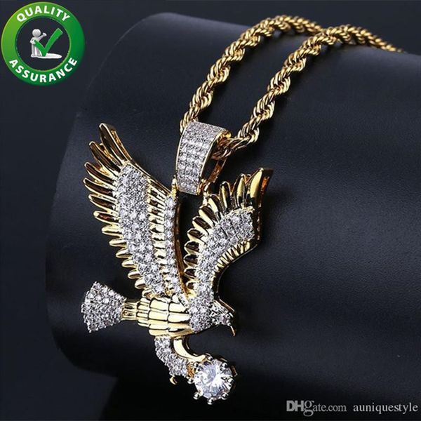 iced out pendant hip hop bling chains jewelry men designer necklace mens gold chain pendants luxury cz diamond eagle charm hiphop jewelry, Silver
iced out pendant hip hop bling chains jewelry men designer necklace mens gold chain pendants luxury cz diamond eagle charm hiphop jewelry, Silver