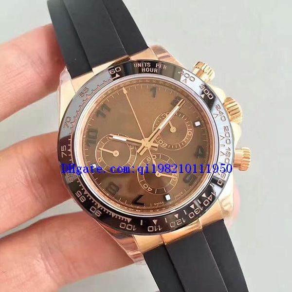 4 style n factory mens watch watches 40mm cosmograph 116515 chronograph 18k rose gold ceramic chocolate swiss 904l 7750 movement automatic
4 style n factory mens watch watches 40mm cosmograph 116515 chronograph 18k rose gold ceramic chocolate swiss 904l 7750 movement automatic