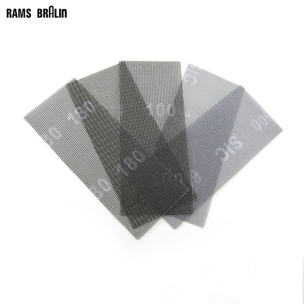10 pcs wet and dry abrasive mesh net sandpaper 115*280 mm anti block sanding screen carving stone tools
10 pcs wet and dry abrasive mesh net sandpaper 115*280 mm anti block sanding screen carving stone tools