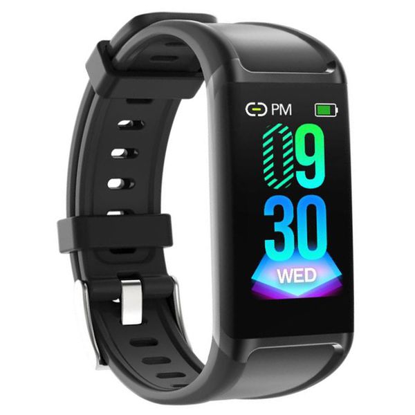 New V1 Color Screen Smart Watch Heart Rate Monitoring Blood Pressure Sleep Monitoring Sports Step Ip67 Waterproof Usb Smart Bracelet