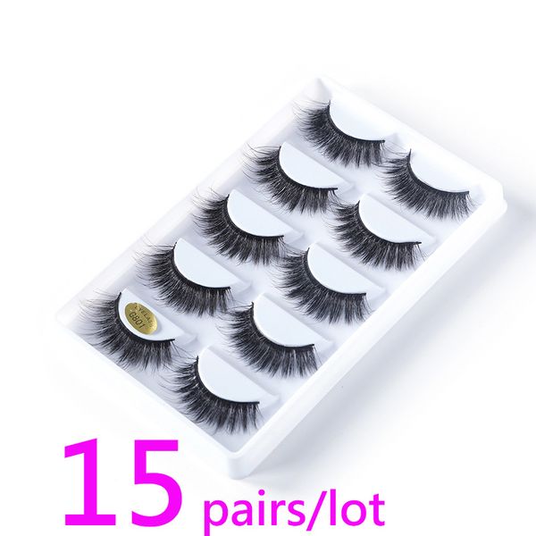 15 pairs 3d mink false eyelashes wispy cross long thick fake eye lashes makeup 7 styles available
15 pairs 3d mink false eyelashes wispy cross long thick fake eye lashes makeup 7 styles available