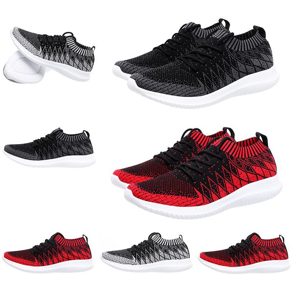 

fashion women men running shoes black red grey primeknit sock trainers sports sneakers homemade brand made in china size 3944