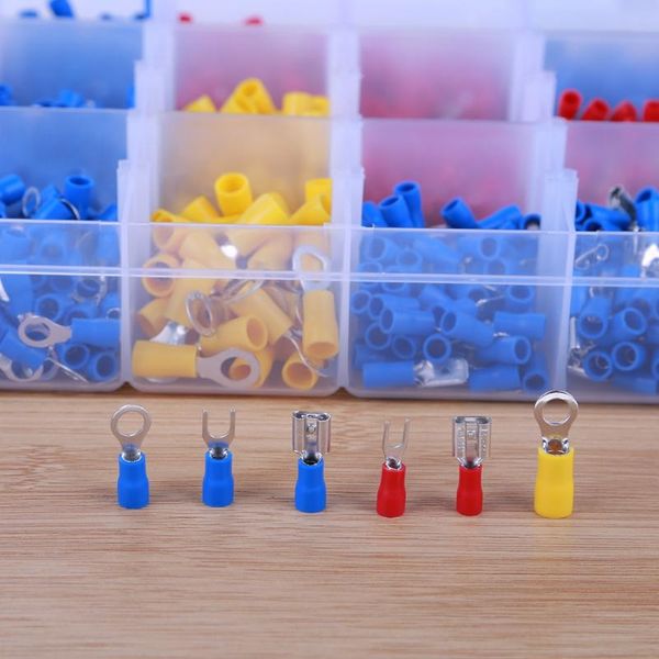 1200pcs mixed assorted lug kit crimp connectors insulated electrical crimp terminals with 14 sizes electrical wire connector set other hand
1200pcs mixed assorted lug kit crimp connectors insulated electrical crimp terminals with 14 sizes electrical wire connector set other hand