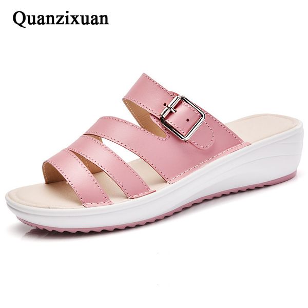 quanzixuan fashion women slippers outside wedge slippers casual flip flops new summer women shoes comfortable ladies shoes, Black
quanzixuan fashion women slippers outside wedge slippers casual flip flops new summer women shoes comfortable ladies shoes, Black