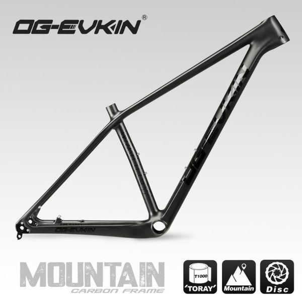 og-evkin cf-052 29er mtb carbon bike frame 135x9mm qr or 142x12mm thru axle disc carbon mountain bike frame bb92 bicycle
og-evkin cf-052 29er mtb carbon bike frame 135x9mm qr or 142x12mm thru axle disc carbon mountain bike frame bb92 bicycle