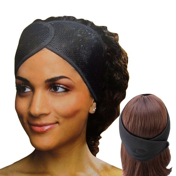 new strip braiders non slip adjustable lace wig headband mesh belt hairnets wrap wig hair band polyester hair styling tools, Brown
new strip braiders non slip adjustable lace wig headband mesh belt hairnets wrap wig hair band polyester hair styling tools, Brown