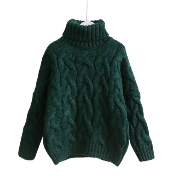 women turtleneck sweaters autumn winter 2017 pull jumpers european casual twist warm sweaters female oversized sweater pull, White;black
women turtleneck sweaters autumn winter 2017 pull jumpers european casual twist warm sweaters female oversized sweater pull, White;black