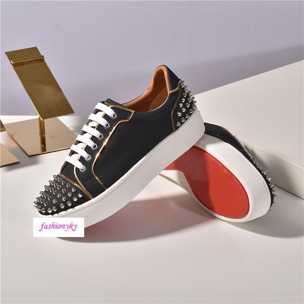 wholesale new krystal spike sock donna flat sneakers designer luxury mens red bottoms shoes womens rivet spiky sock junior spikes flat shoes, Black
wholesale new krystal spike sock donna flat sneakers designer luxury mens red bottoms shoes womens rivet spiky sock junior spikes flat shoes, Black