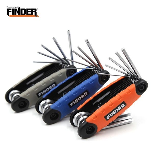 finder 8in1 hex key flat ball plum fold blossom hexagonal wrench chrome vanadium steel spanner set portable folding screwdriver
finder 8in1 hex key flat ball plum fold blossom hexagonal wrench chrome vanadium steel spanner set portable folding screwdriver