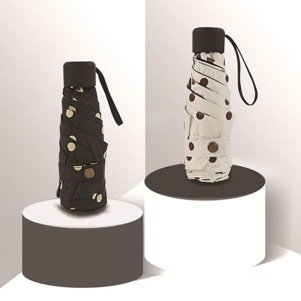 fashion retro dot sun umbrella small volume portable five folding umbrella outdoor uv protection rain rain gear
fashion retro dot sun umbrella small volume portable five folding umbrella outdoor uv protection rain rain gear