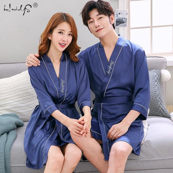 female silk kimono robe lovers couple nightgown bath gown sleepwear men large nightwear soft bathrobe oversized satin nightgown, Black;red
female silk kimono robe lovers couple nightgown bath gown sleepwear men large nightwear soft bathrobe oversized satin nightgown, Black;red