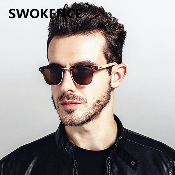 swokence polarized wood bamboo handmade sunglasses men women upscale brand stars style vintage rivet wooden sun blinkers sc89, White;black
swokence polarized wood bamboo handmade sunglasses men women upscale brand stars style vintage rivet wooden sun blinkers sc89, White;black
