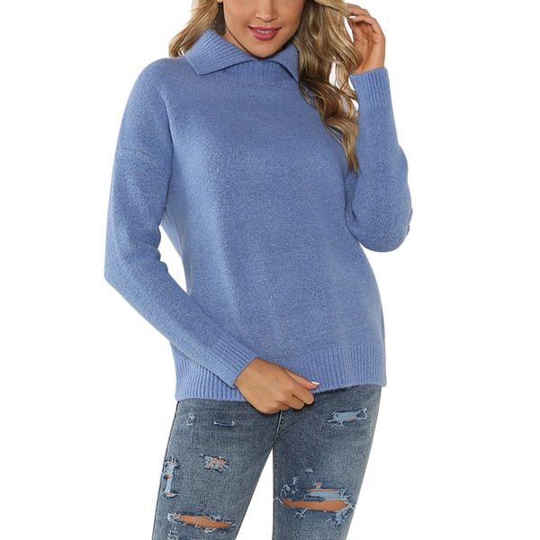 jaycosin turtleneck sweater women casual pullover long sleeve solid loose knitted sweater turtleneck crop 019, White;black 
jaycosin turtleneck sweater women casual pullover long sleeve solid loose knitted sweater turtleneck crop 019, White;black